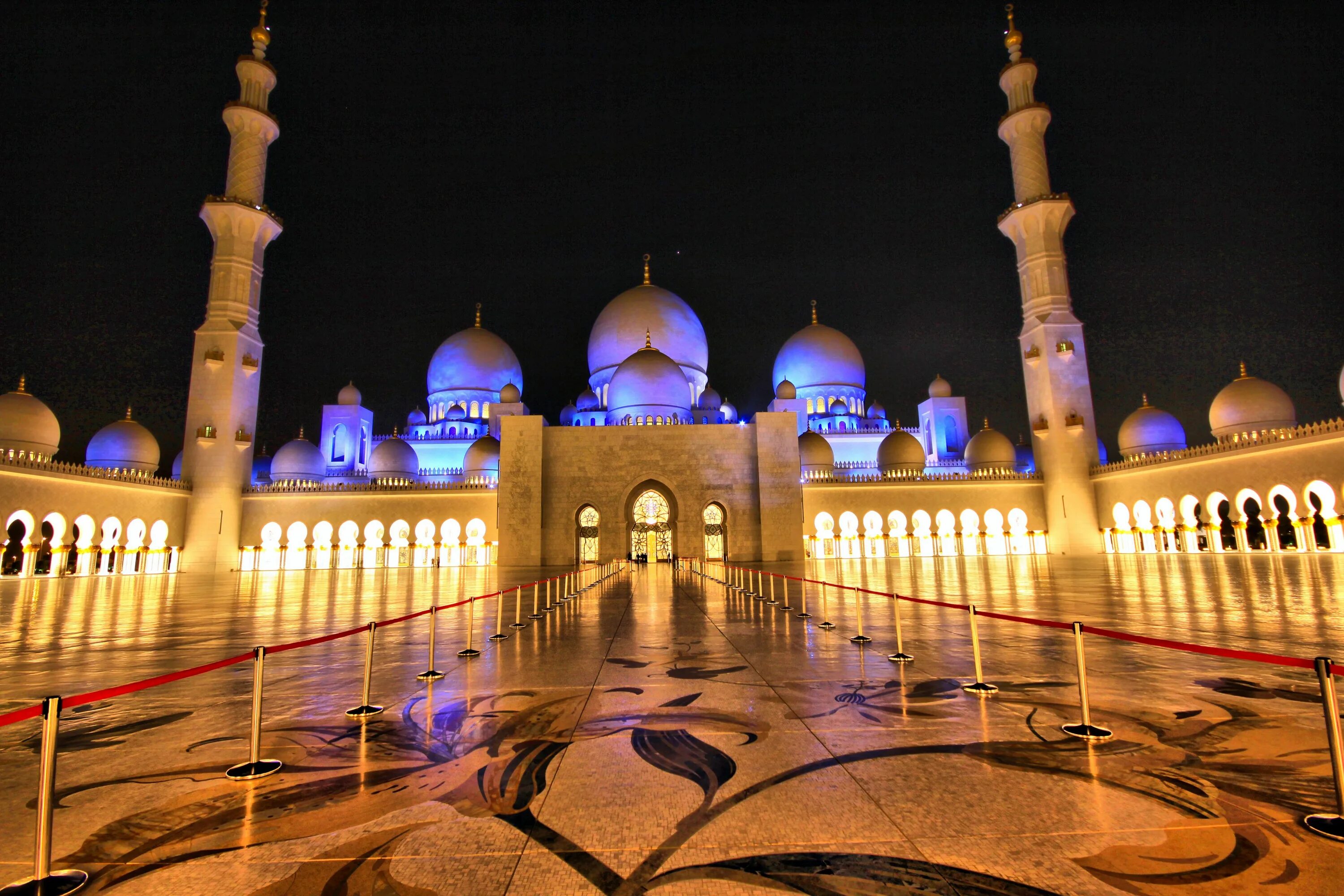 Мечеть шейха Зайда Абу-Даби. Большая мечеть «Grand Mosque» в Кувейте. Самые лучшие мусульмане