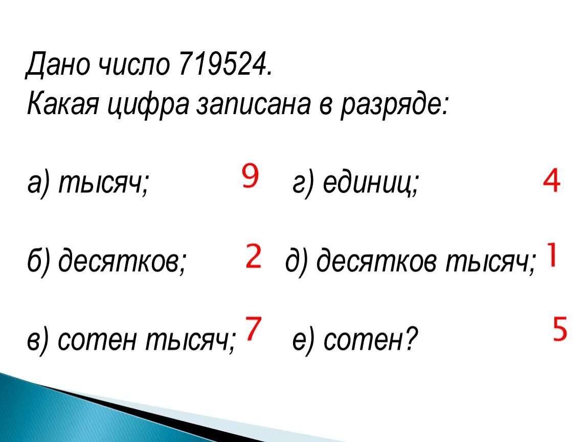 На 1 меньше числа 1000. Цифра 1 в разряде десятков тысяч. Цифра в разряде тысяч. Цифра в разряде десятков числа. Цифры в разряде сотен.