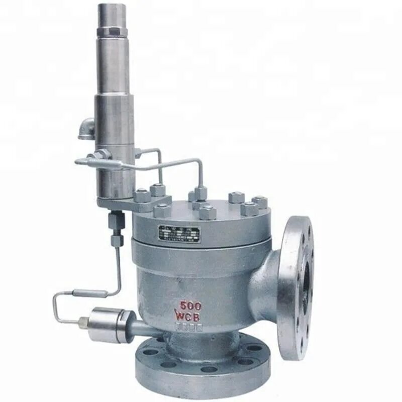 Пилотный клапан. Pilot operated relief valve. пилотный предохранительный клапан. pilot operated safety valve.
