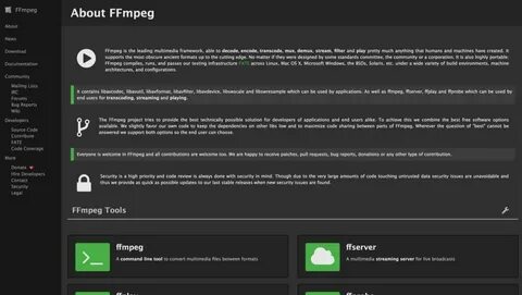 Ffmpeg обрезать видео