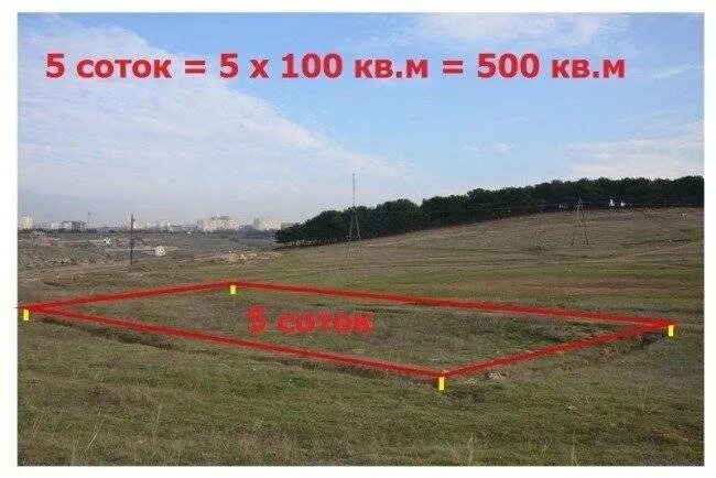 Как рассчитать сотку