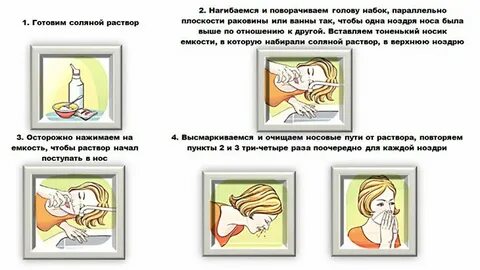 При промывке носа вода попала в ухо