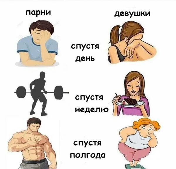 Через какое время отношения