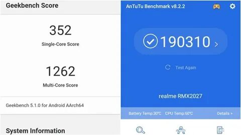 Realme c30s настройки