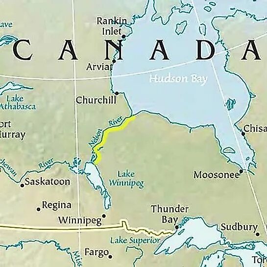 Река нельсон северная америка. Река Нельсон на карте Северной Америки. Река Черчилл на карте Северной Америки.