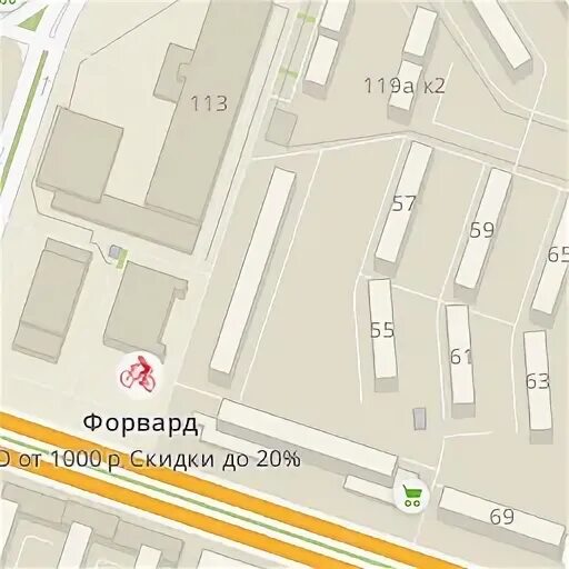 Карта березники юбилейная