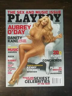 Playboy Magazine March 2009 Playmate Jennifer Pershing - Aubrey O'Day ...