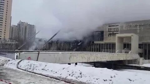 Пожар в библиотеке инион ран