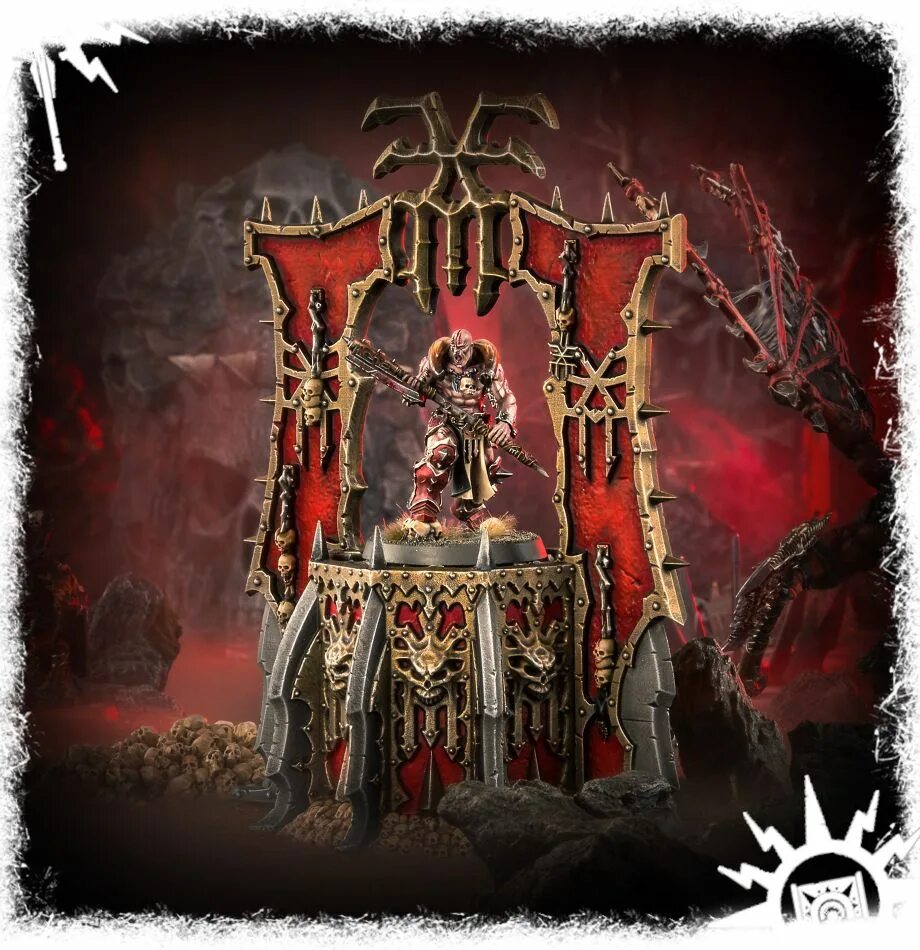 Алтарь хаоса вархаммер. Алтарь Кхорна Warhammer 40k. Skull Altar age of Sigmar. Алтарь Сигмара.