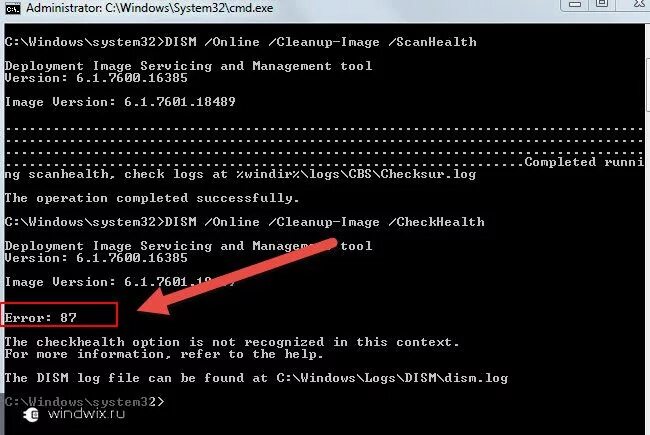 Ошибка 87 Windows. Ошибка 87 в командной строке. Error 87 DISM Windows 7. Ошибка 87 в командной строке DISM Windows 10.