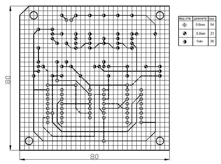 Размеры печатной платы. Чертеж трассировки печатных плат. Сборочный чертеж печатной платы. Печатная плата с трассировкой чертеж. Схема двухсторонней печатной платы.