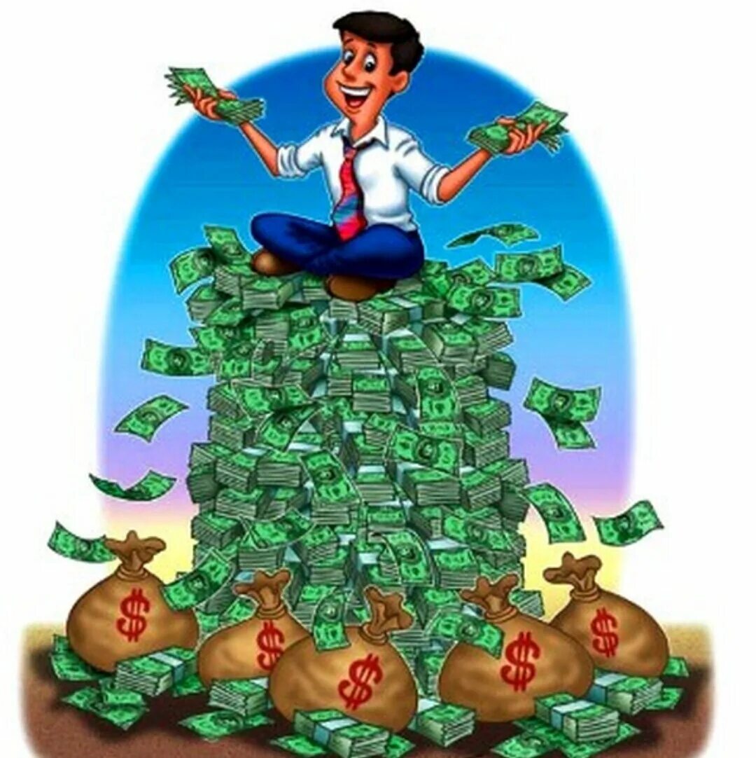 Суть богатства. Деньги карикатура. Человек с деньгами карикатура. Рисунки с деньгами прикольные. Финансы карикатура.
