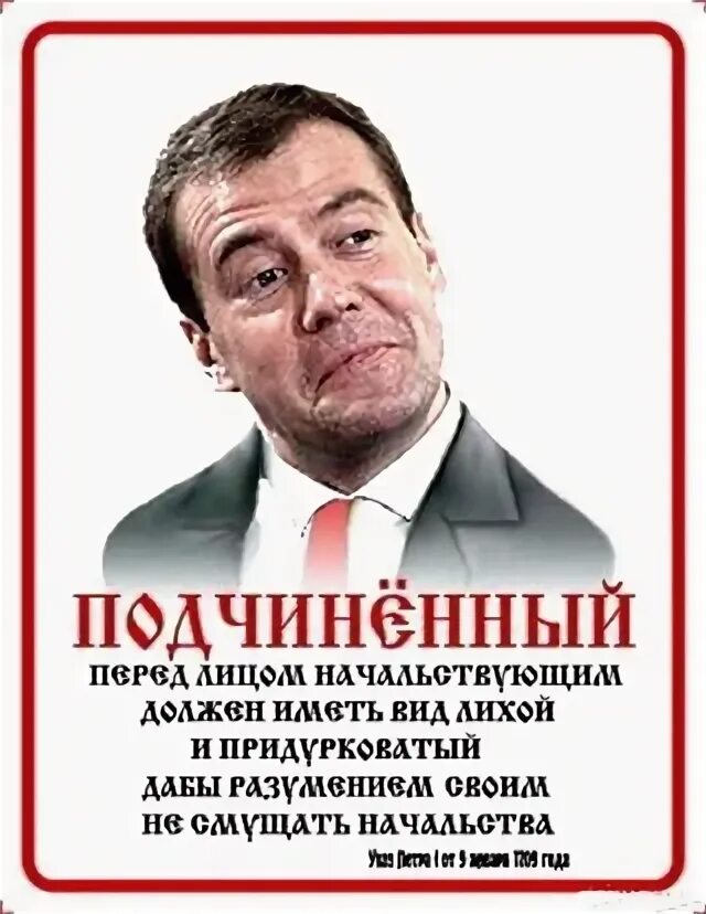 Подчинённый перед лицом начальствующим. Подчинённый перед начальником. Должен иметь вид лихой. Подчинённый перед лицом руководителя. Иметь вид лихой и