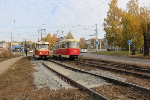 Ижевск трамвай до жд вокзала какой