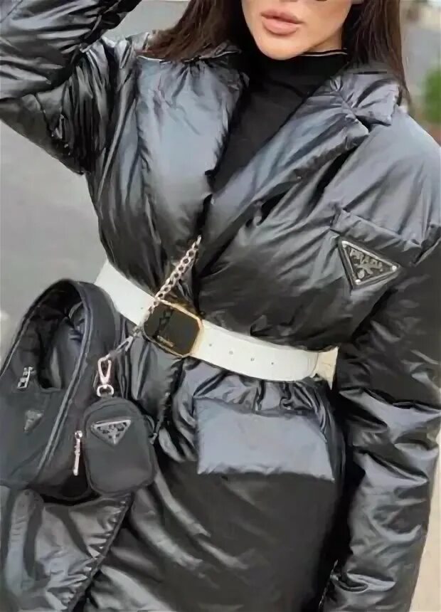 Черная куртка с поясом. Стеганая куртка Прада женская. Куртка с поясом женская. Черная куртка с поясом женская.