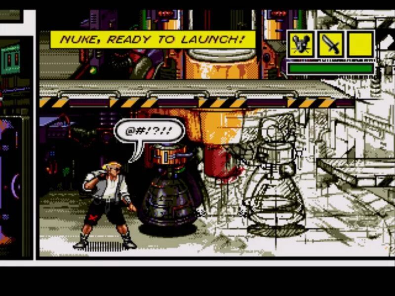 Кто является разработчиком комикс зон. Comix zone боссы. комикс зона сега боссы. игра comix zone. комикс зона босс.