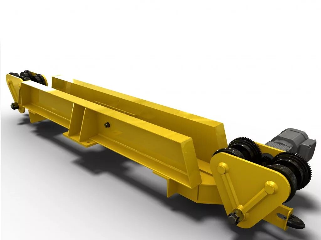 Концевые балки мостового крана 10т опорного. Концевые тележки для опорной кран балки. Концевые балки опорного крана 2т. Телега кран