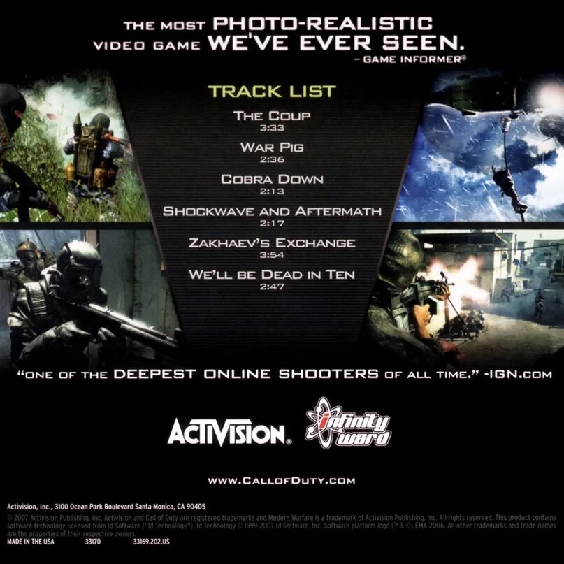 Call of duty soundtrack. Cod 4 MW лицензия. Call of Duty 4 Modern Warfare OST. Музыка из Call of Duty Modern Warfare. Звуки Call of Duty Modern Warfare.