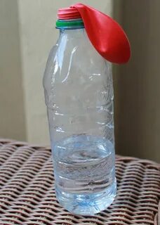 Шарик сода бутылка