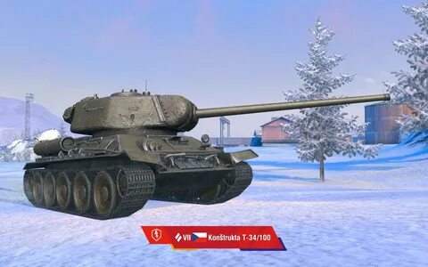 wotblitz_ru on Twitter: "🇨 🇿 VII уровень - Konštrukta T-34/100. 