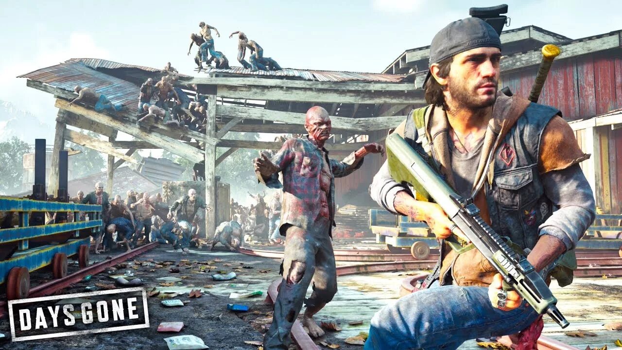 Игра насколько ты прошел жизнь. Days gone Орда на лесопилке.