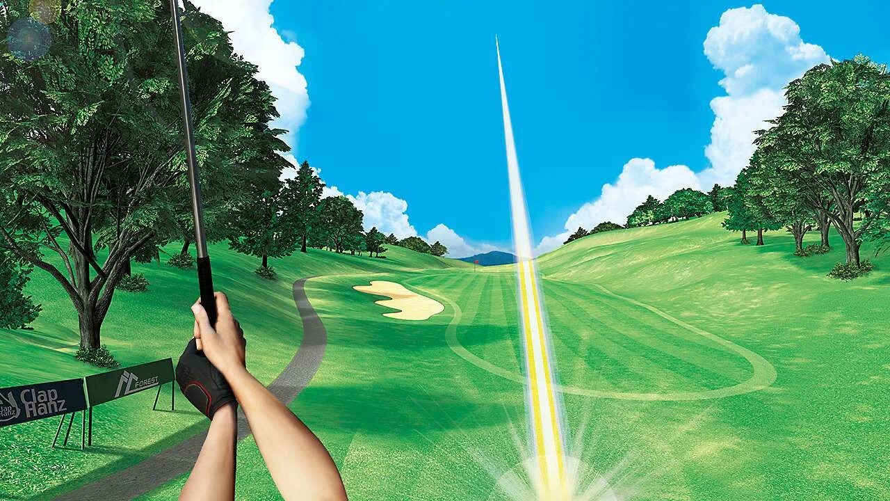Звук природы игра. VR Golf. Golf 5 Club VR. Golf + VR игра. Everybody's Golf.
