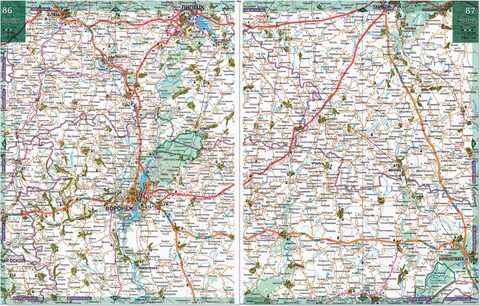 Карта курская липецкая область
