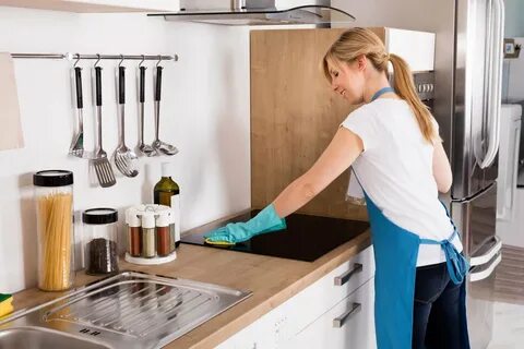 Transparent kitchen cleaning