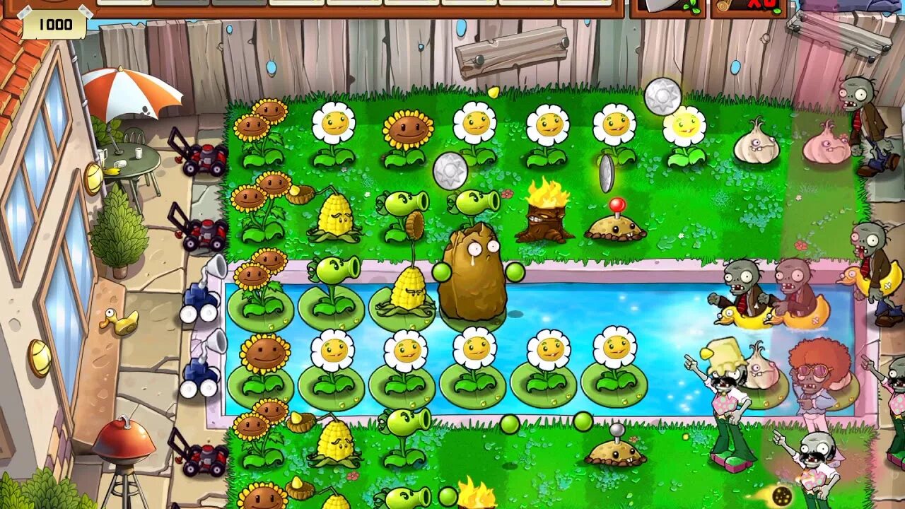 Растения против зомби прохождение. Plants vs Zombies забор. Plants vs. Zombies прохождение. Против зомби 1 часть на русском