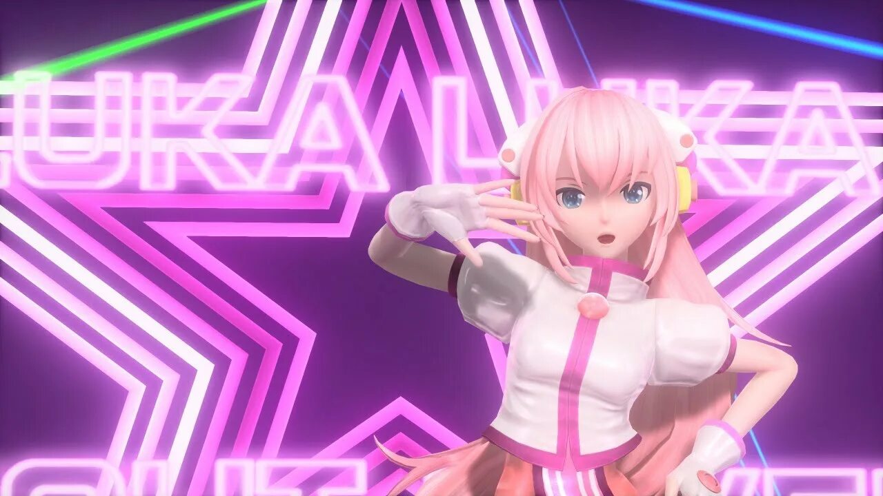 Luka luka night fever. Luka Megurine Night Fever. Luka Project Diva.