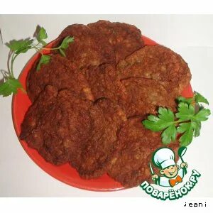Котлеты из печени с рисом
