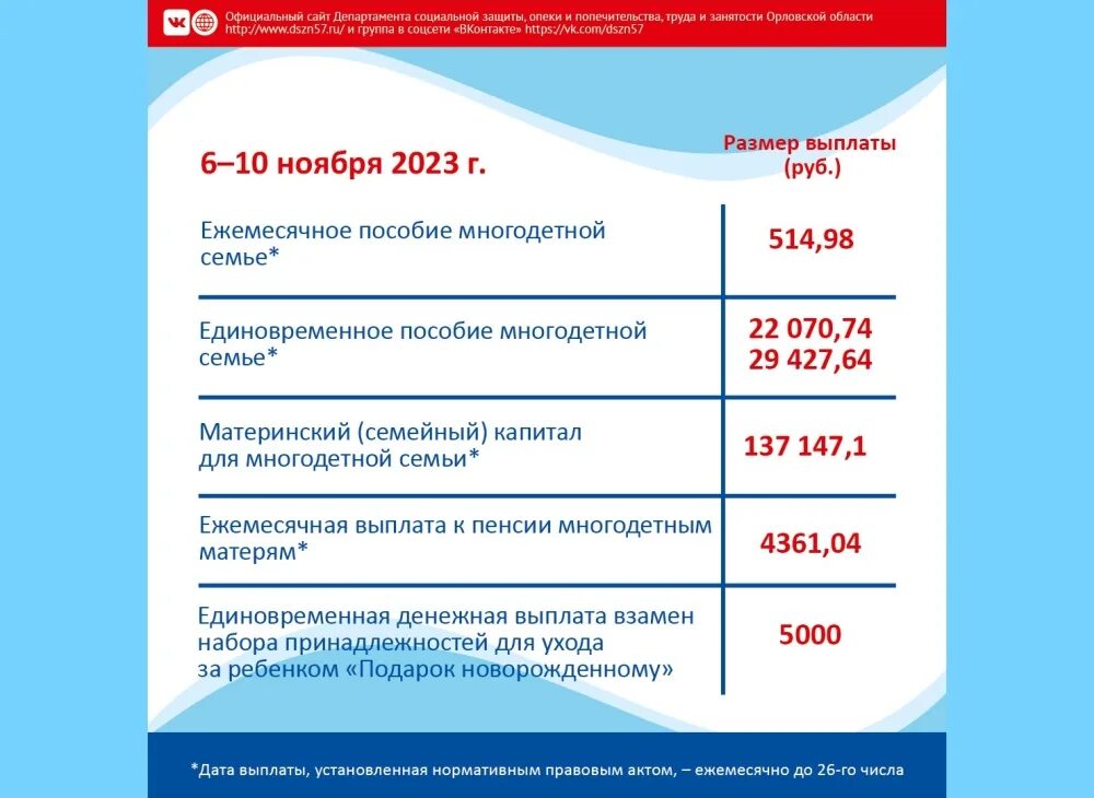 Выплата ноябрь 2025. График социальных выплат. детские пособия на 1 ребенка 2025. выплаты на детей в 2025 году. график детских пособий.