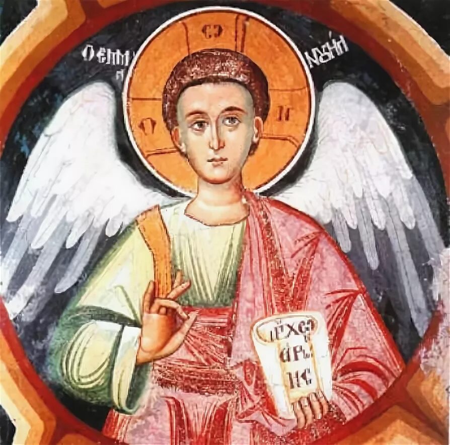 Воскресный ангел. Икона Христос отрок Иммануил.