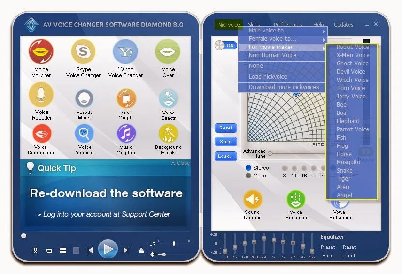 Voice loaded. Voice Changer крякнутый. Voice Changer Diamond. Av Voice Changer Diamond. Av Voice Changer software Diamond.