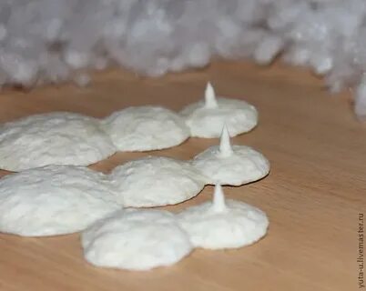 Снег из ваты для поделки