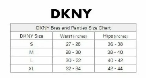 Dkny размерная сетка женская