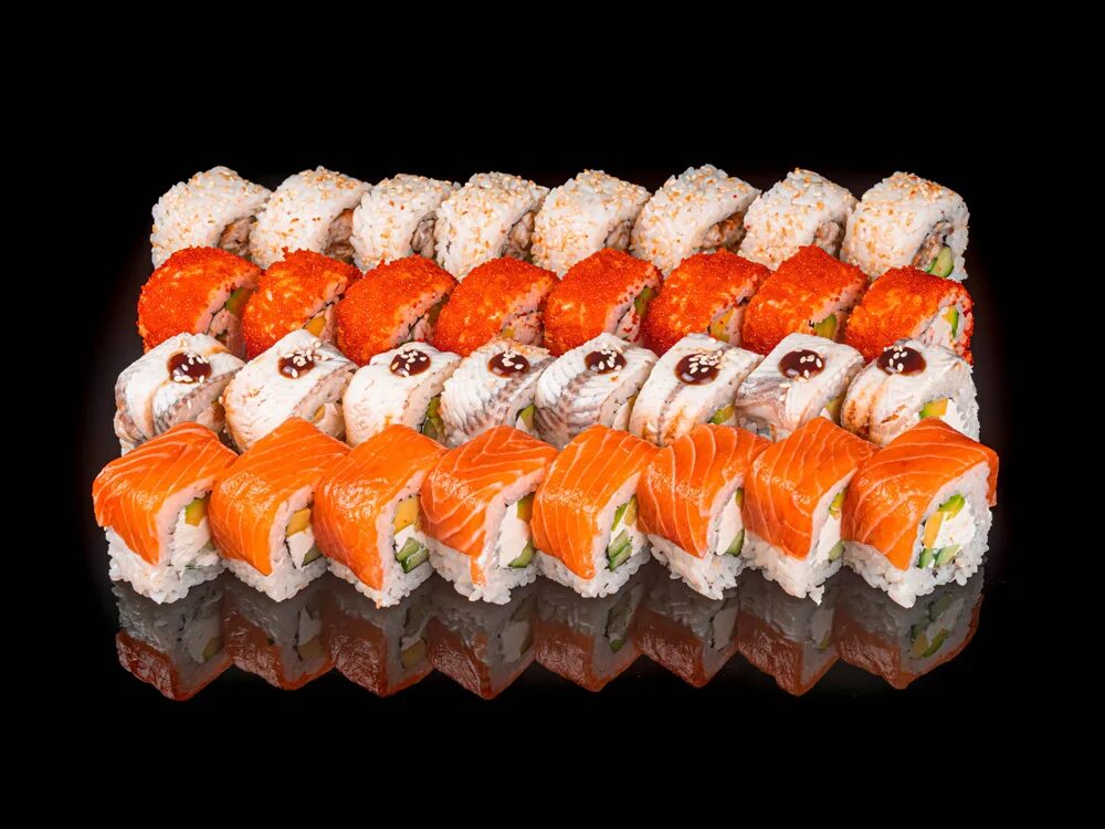 Суши роллы филадельфия и калифорния. Супер роллы. Суши сет реутов. Суши сет реутов. Суши подарок большой.