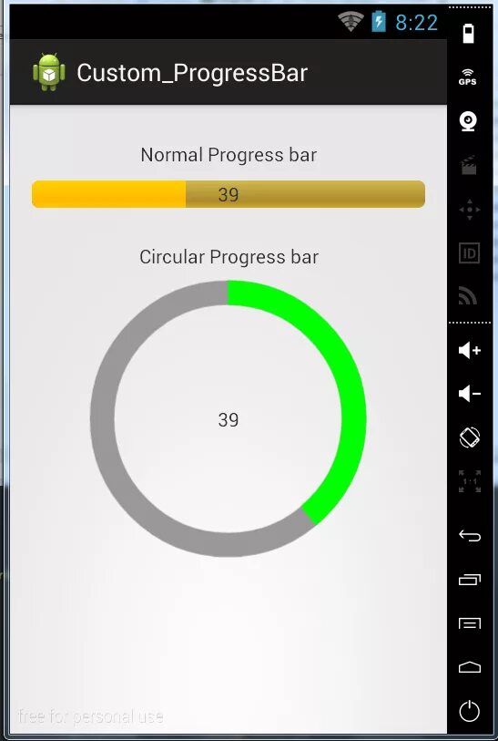 Progressbar android studio. Прогресс бар android. круговой progressbar android. android программирование анимация прогресс бар.