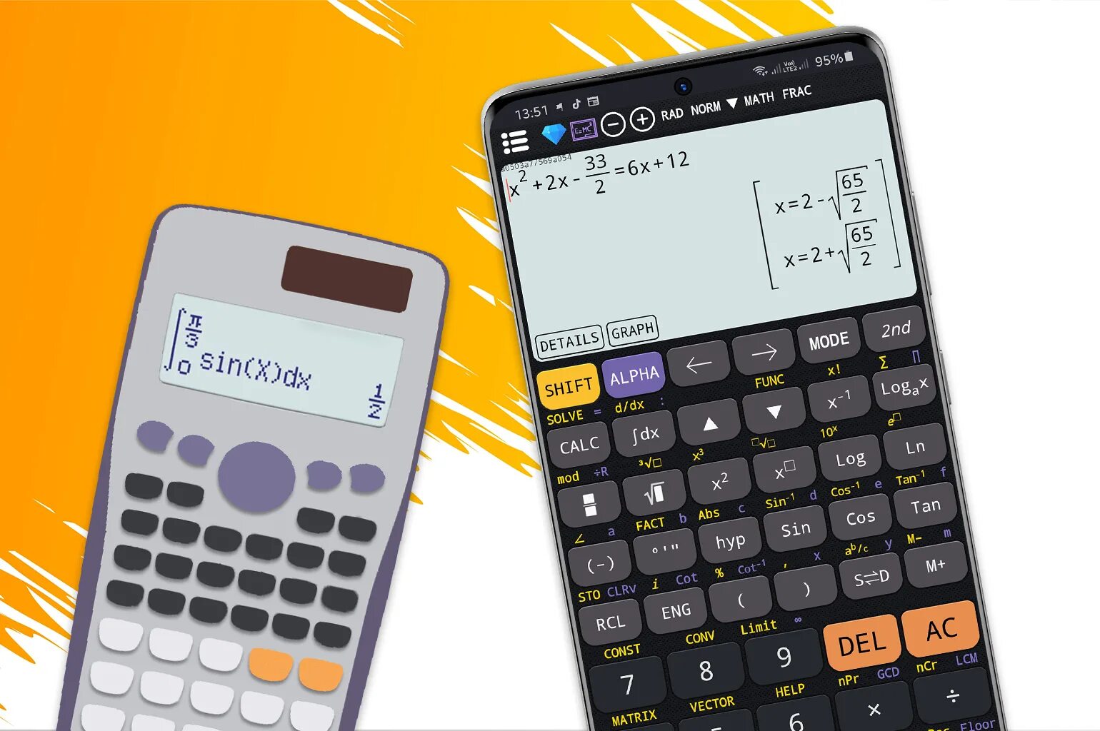 Scientific calculator. Calces научный калькулятор.