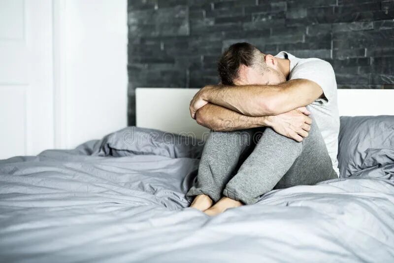 Steve is ill in bed