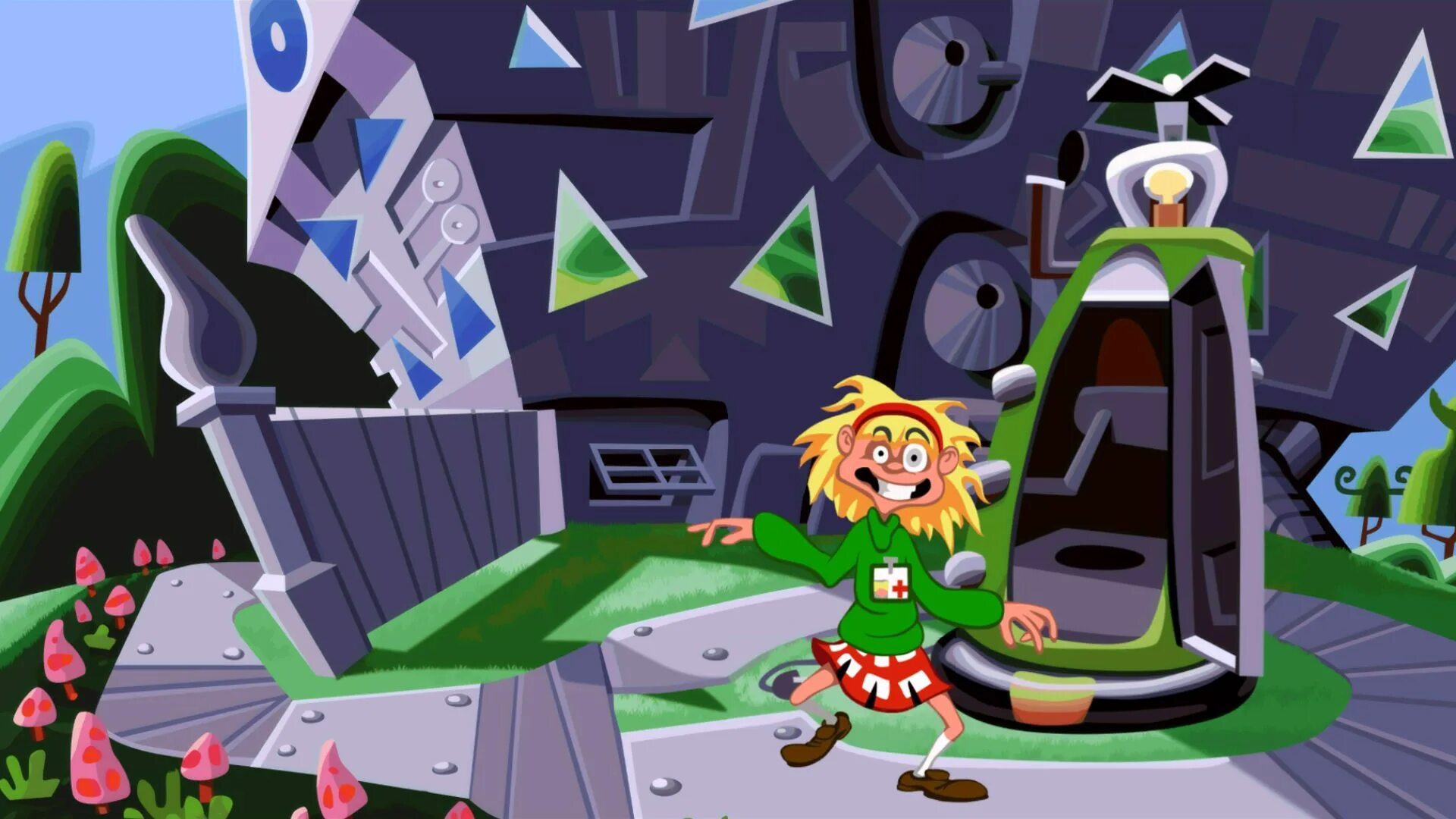 Day of the tentacle. игра the day of tentacle. Day of the tentacle 1993. Day of the tentacle обложка. Day of the tentacle.