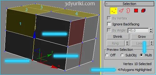 Полигон в моделировании. Выделение граней в блендере. Полигоны 3d max. Деление полигонов. Как разделить полигон.