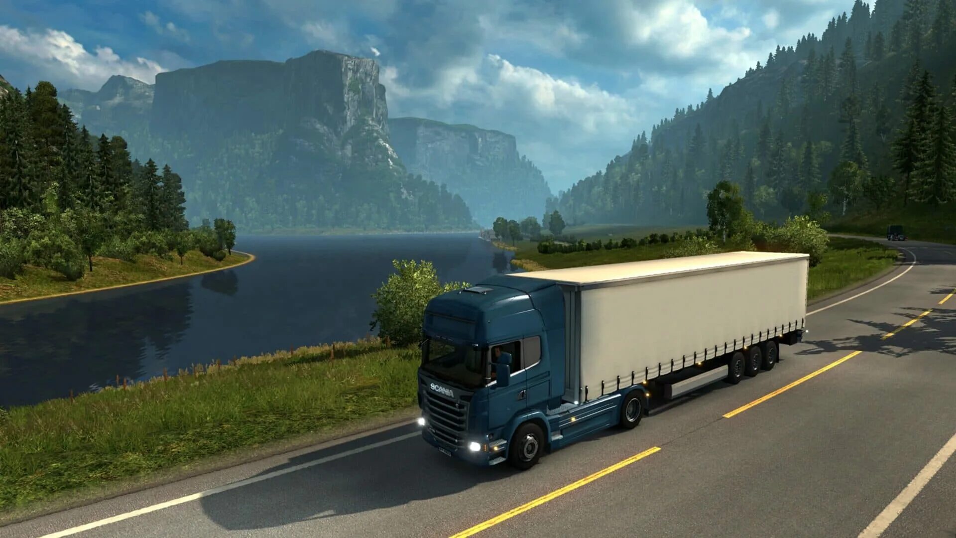 Включи евро 2. Евро трак Скандинавия. Euro Truck Simulator 2. Евро грузовик симулятор 2. Euro Truck Simulator 2 Скандинавия.