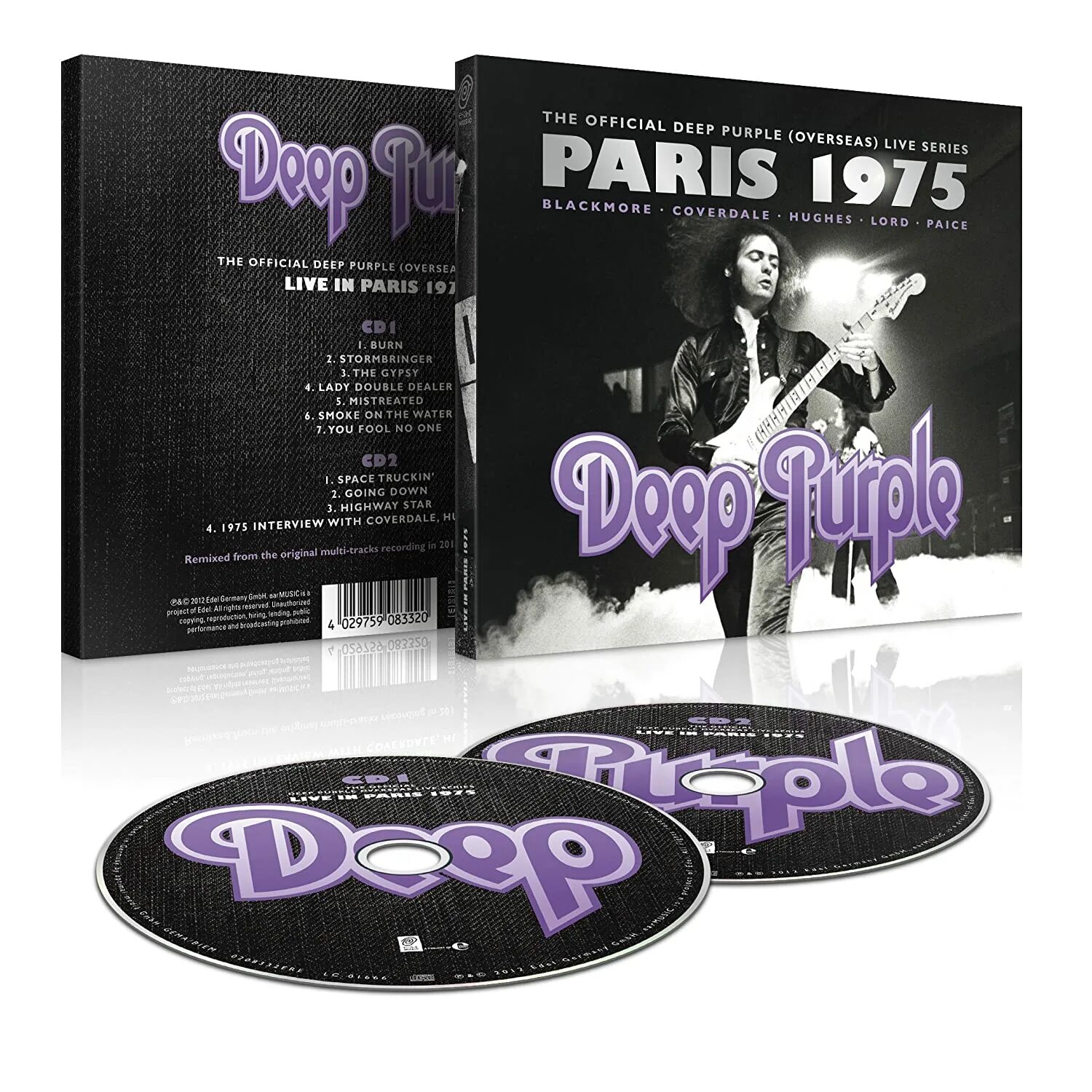 Купить дип перпл. Deep Purple Live 1975. Deep Purple Paris 1975. Deep Purple Live in Paris 1975. Компакт диск группы дипперпел.