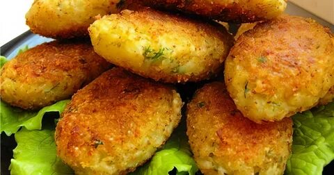 Гороховые котлеты с картошкой