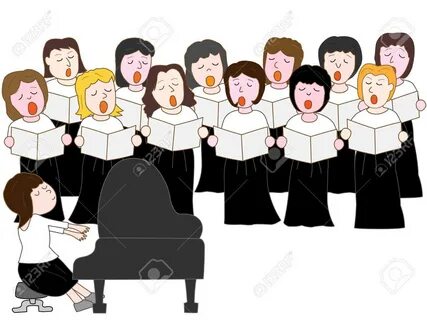 Choir singing