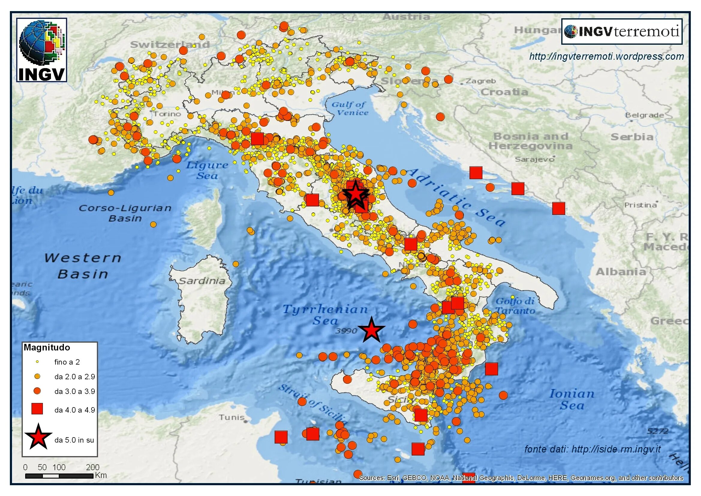 Землетрясение карта землетрясений реальном. Сейсмоактивные зоны Италии. Карта сейсмической активности Италии. Сейсмические районы Италии. Сейсмологическая карта Италии.