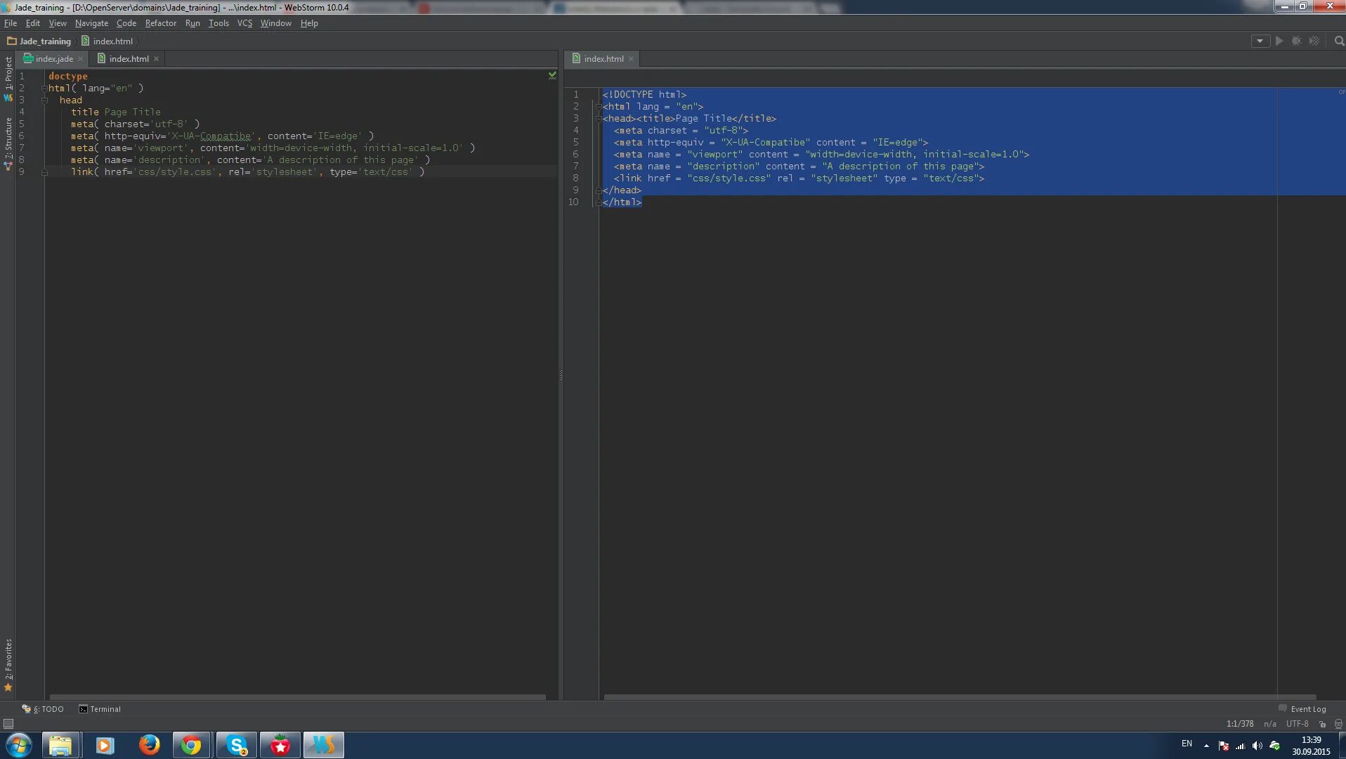 Компилятор html css. Webstorm. webstorm css. webstorm html. idea форматирование кода.