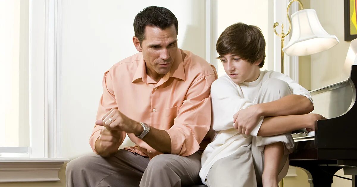 Father talk me