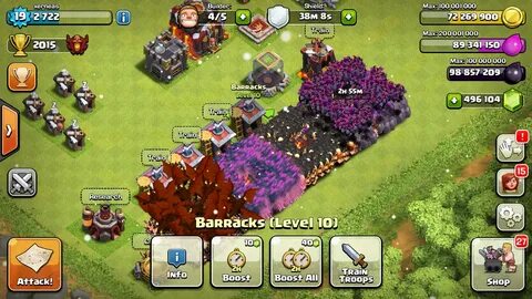 Взломанные игры clash clans